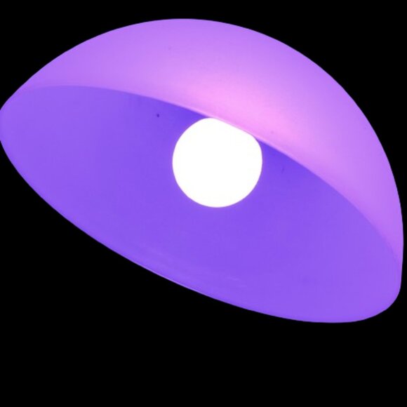 Halloween 4 Pack A19 LED 2 Purple Light Bulbs LED 2 Orange Light Bulbs TESTED - Picture 2 of 8